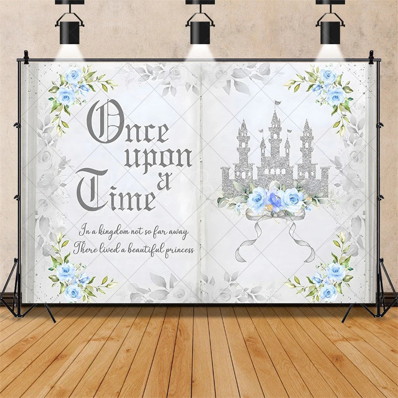 Lofaris Enchanted Fairy Tale Once Upon a Time Backdrop Castle Princess Birthday Party Decor Whimsical Photo Background for Girls Celebration