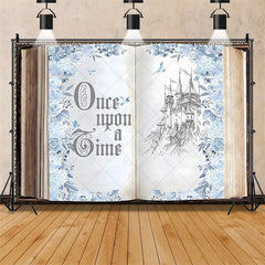Lofaris Enchanted Fairy Tale Once Upon a Time Backdrop Castle Princess Birthday Party Decor Whimsical Photo Background for Girls Celebration