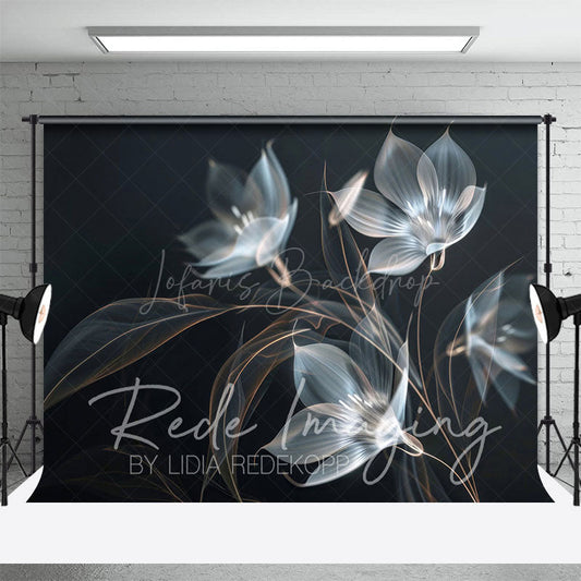 Lofaris Ethereal Elegant Artistic Funky Floral Photo Backdrop