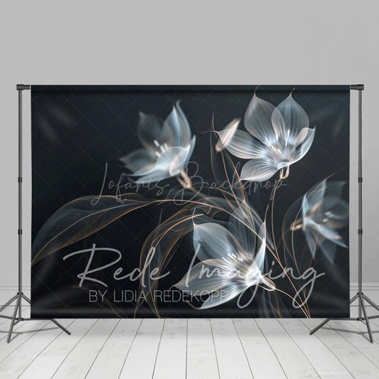 Lofaris Ethereal Elegant Artistic Funky Floral Photo Backdrop