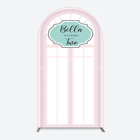 Lofaris Fairy Pink Window 2bd Birthday Party Arch Backdrop