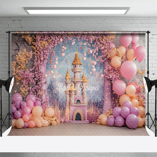 Lofaris Fairy Tale Princess Castle Photography Backdrop