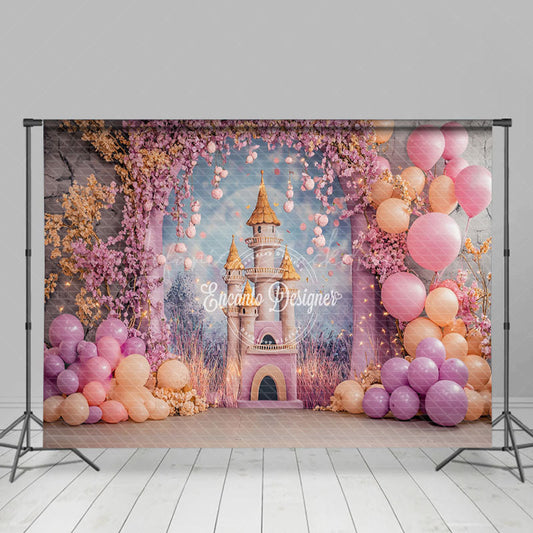 Lofaris Fairy Tale Princess Castle Photography Backdrop