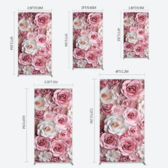 Lofaris Floral 3D Effect Pattern Photography Rectangle Backdrop