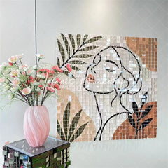 Lofaris Floral Bloom Shimmer Wall Backdrop Custom Sequins Party Decor