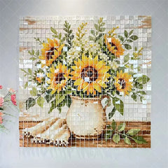 Lofaris Floral Bloom Shimmer Wall Backdrop Custom Sequins Party Decor