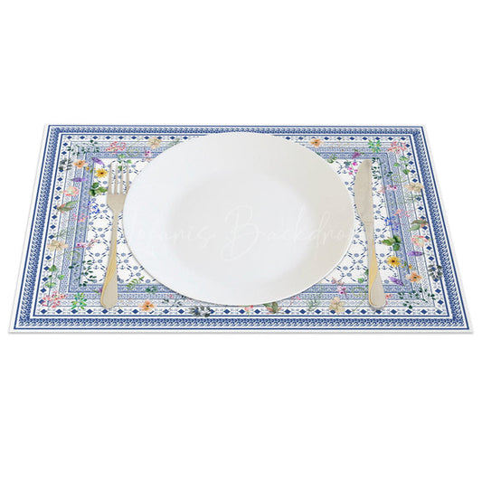 Lofaris Floral Elegant Slovakia Pattern Set of 4 Placemats