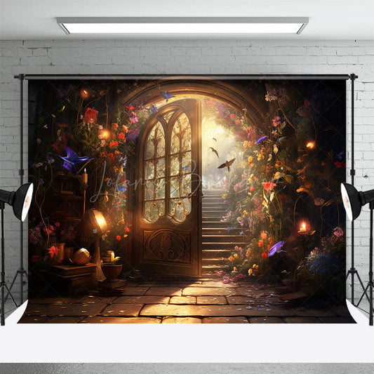 Lofaris Floral Fairy Tale World Spring Photography Backdrop