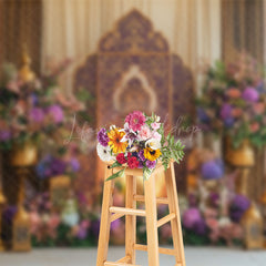 Lofaris Floral Sacred Holy Lovely Sweet Wedding Backdrop