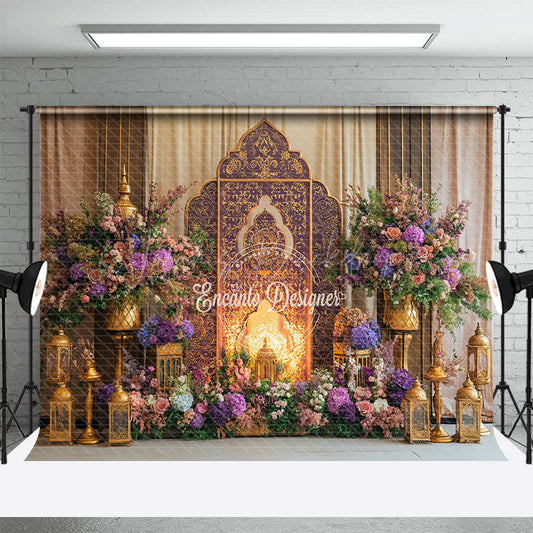Lofaris Floral Sacred Holy Lovely Sweet Wedding Backdrop