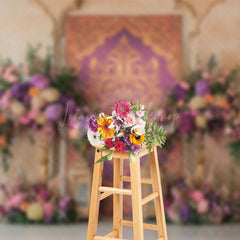 Lofaris Floral Sacred Totem Sweet Lovely Wedding Backdrop