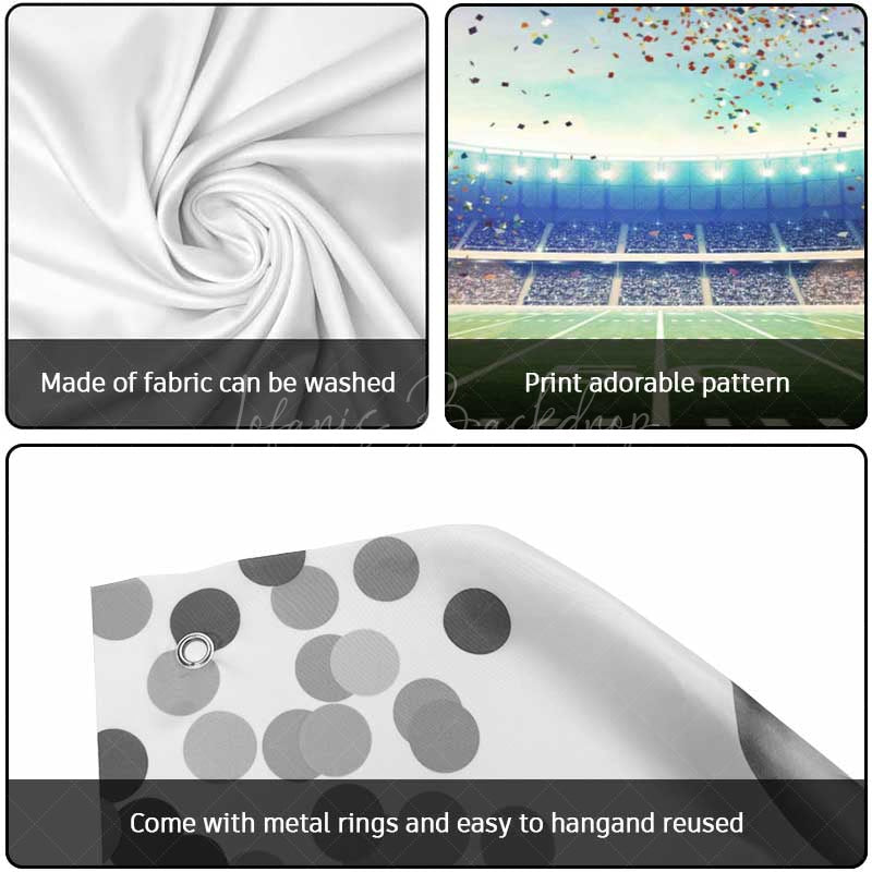 Lofaris Football Stadium Opening Ceremony Garage Door Banner