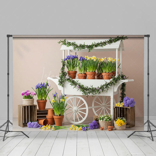 Lofaris Fresh Floral Potted Plant Sweet Wedding Backdrop