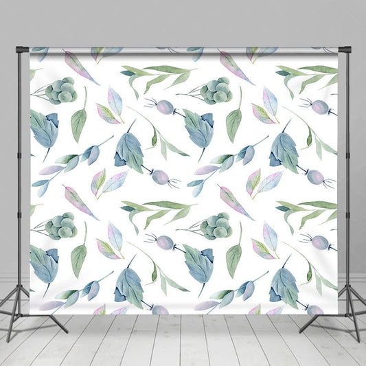 Lofaris Fresh Green Spring Step And Repeat Photo Backdrop