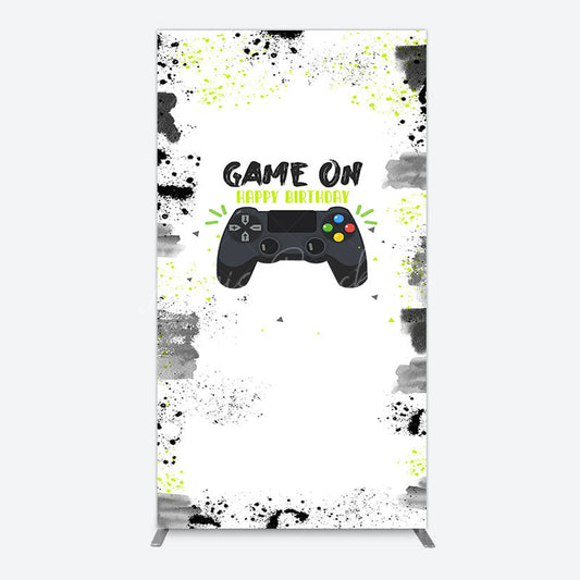 Lofaris Game On Happy Birthday Sweet Simple Rectangle Backdrop