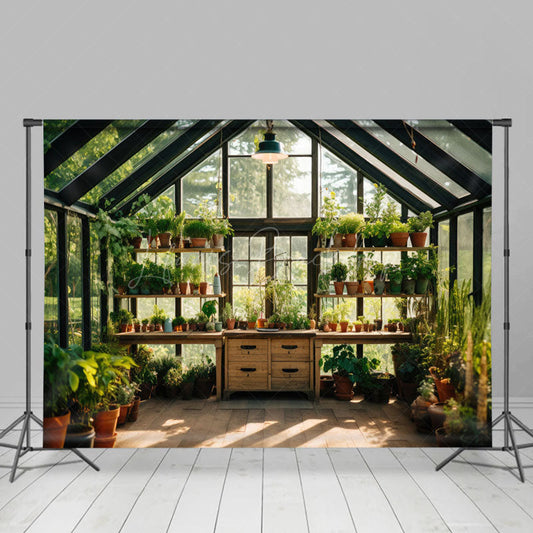 Lofaris Garden Glass Room Studio Spring Photography Backdrop