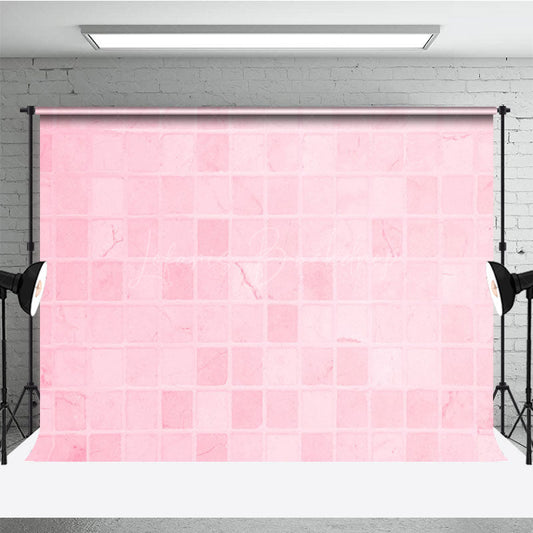 Lofaris Gradient Pink Bricks Summer Vibe Pattern Backdrop