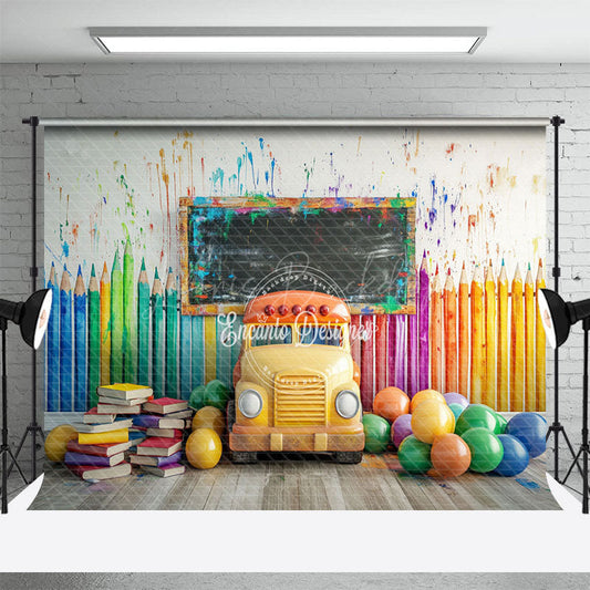 Lofaris Graffiti First Day Back To School Photography Backdrop