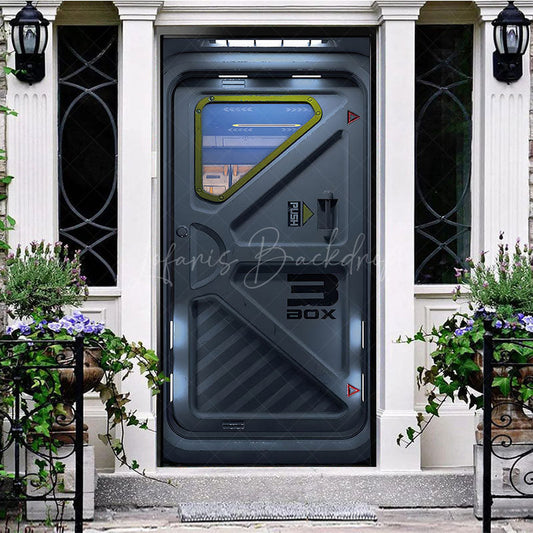 Lofaris Gray Biochemistry Laboratory Door Party Cover