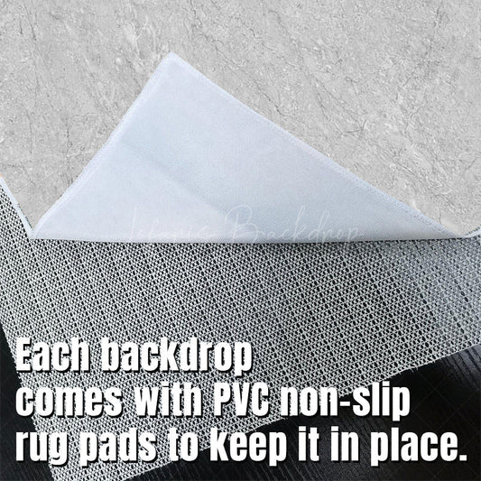 Lofaris Gray Marble Crack Simple Photo Fabric Floor Backdrop