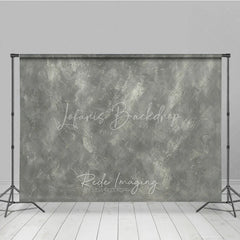 Lofaris Gray Textured Abstract Photography Backdrop Distressed Concrete Plaster Wall Background for Studio Portraits