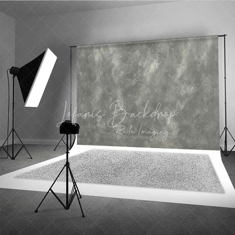 Lofaris Gray Textured Abstract Photography Backdrop Distressed Concrete Plaster Wall Background for Studio Portraits