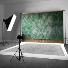 Lofaris Green and Grey Abstract Mottled Photography Backdrop Artistic Textured Studio Prop for Professional Portrait Sessions