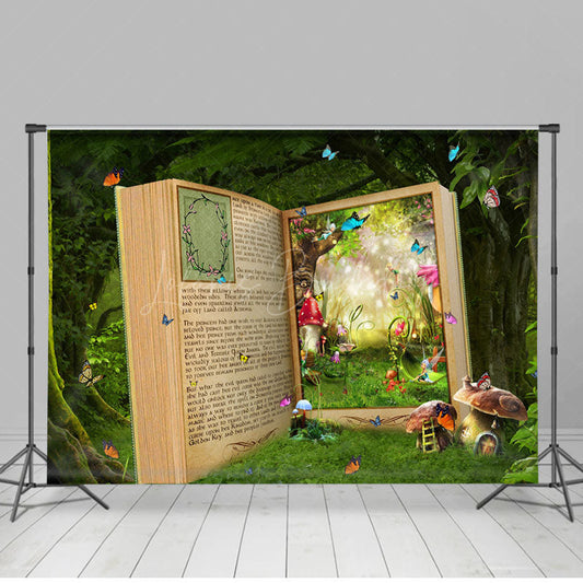 Lofaris Greenery Fairy Story Book Forest Combo Set Backdrop