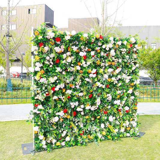 Lofaris Greenery Floral Artificial Flower Wall For Wedding