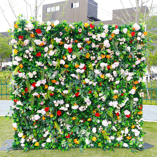 Lofaris Greenery Floral Artificial Flower Wall For Wedding