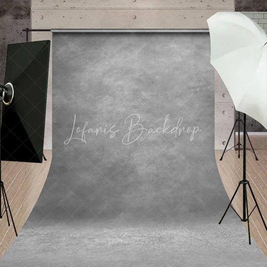Lofaris Grey Abstract Texture Sweep Backdrop Professional Portrait Photography Studio Decor
