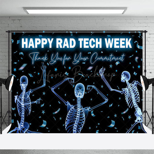 Lofaris Happy Rad Tech Week Appreciate All You Do Backdrop