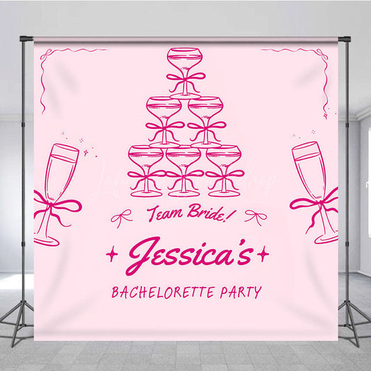 Lofaris Hot Bachelorette Party Custom Bridal Shower Backdrop