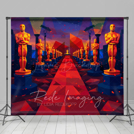 Lofaris Human Chess Sculpture Red Carpet Stage Photo Backdrop