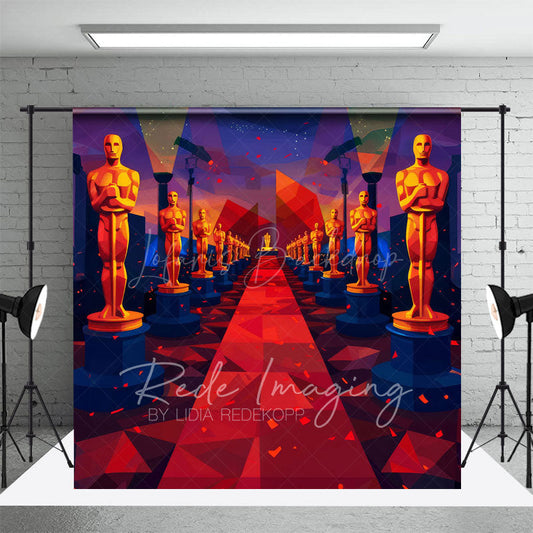 Lofaris Human Chess Sculpture Red Carpet Stage Photo Backdrop