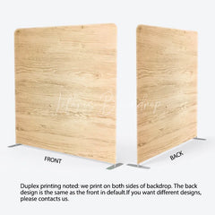 Lofaris Light Wood Texture Tension Fabric Backdrop Natural Wooden Planks Decor Rustic Farmhouse Theme Background for Portrait