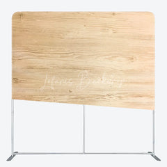 Lofaris Light Wood Texture Tension Fabric Backdrop Natural Wooden Planks Decor Rustic Farmhouse Theme Background for Portrait