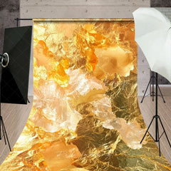 Lofaris Luxurious Golden Foil Texture Sweep Backdrop Elegant Party Photography Background for Celebrations