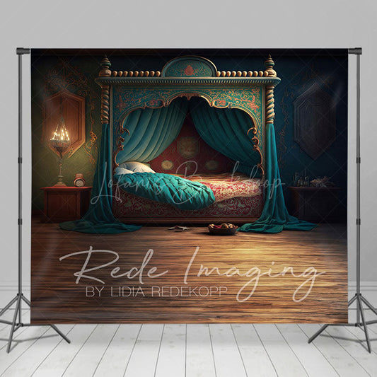 Lofaris Medieval Retro Princess Bedroom Architecture Backdrop