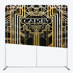 Lofaris Modern Gatsby World Dance Square Tension Backdrop