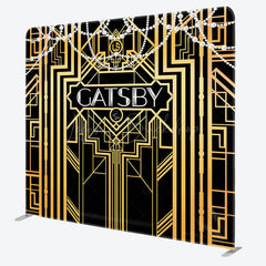 Lofaris Modern Gatsby World Dance Square Tension Backdrop