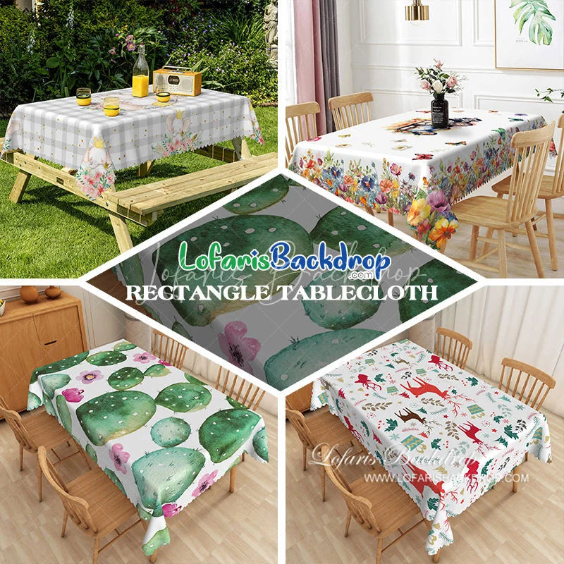 Lofaris Modern Grey and Yellow Chevron Rectangle Tablecloth Geometric Interlocking Block Pattern Table Cover