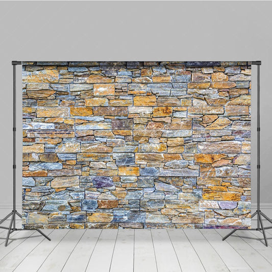Lofaris Mottled Cool Toned Rock Wall Photography Backdrop