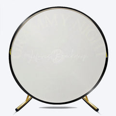 Lofaris Music Awards Night Round Backdrop Grammy Inspired Vinyl Record Photo Booth Red Carpet Themed Birthday Party Decor