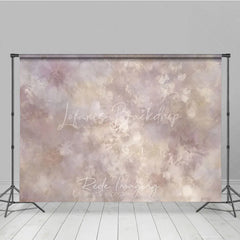 Lofaris Muted Abstract Painterly Photography Backdrop Distressed Beige Purple Brown Texture for Studio Photo Shoot