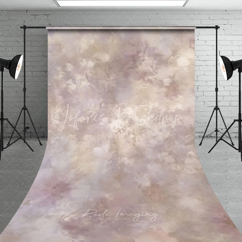 Lofaris Muted Brown Gray Purple Cream Abstract Textured Sweep Backdrop Artistic Vintage Photography Background