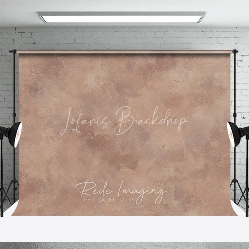 Lofaris Muted Pink and Beige Abstract Textured Photography Backdrop Fine Art Painterly Studio Background for Portraits