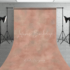 Lofaris Muted Pink and Peach Textured Painterly Sweep Backdrop Abstract Artistic Photography Background for Portraits