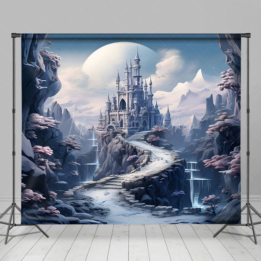 Lofaris Mysterious And Tortuous Path Castle Photo Backdrop