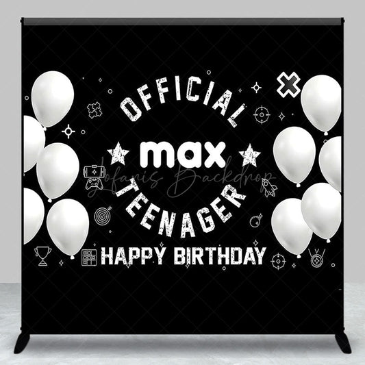 Lofaris Official Teenager Balloon Custom Birthday Backdrop